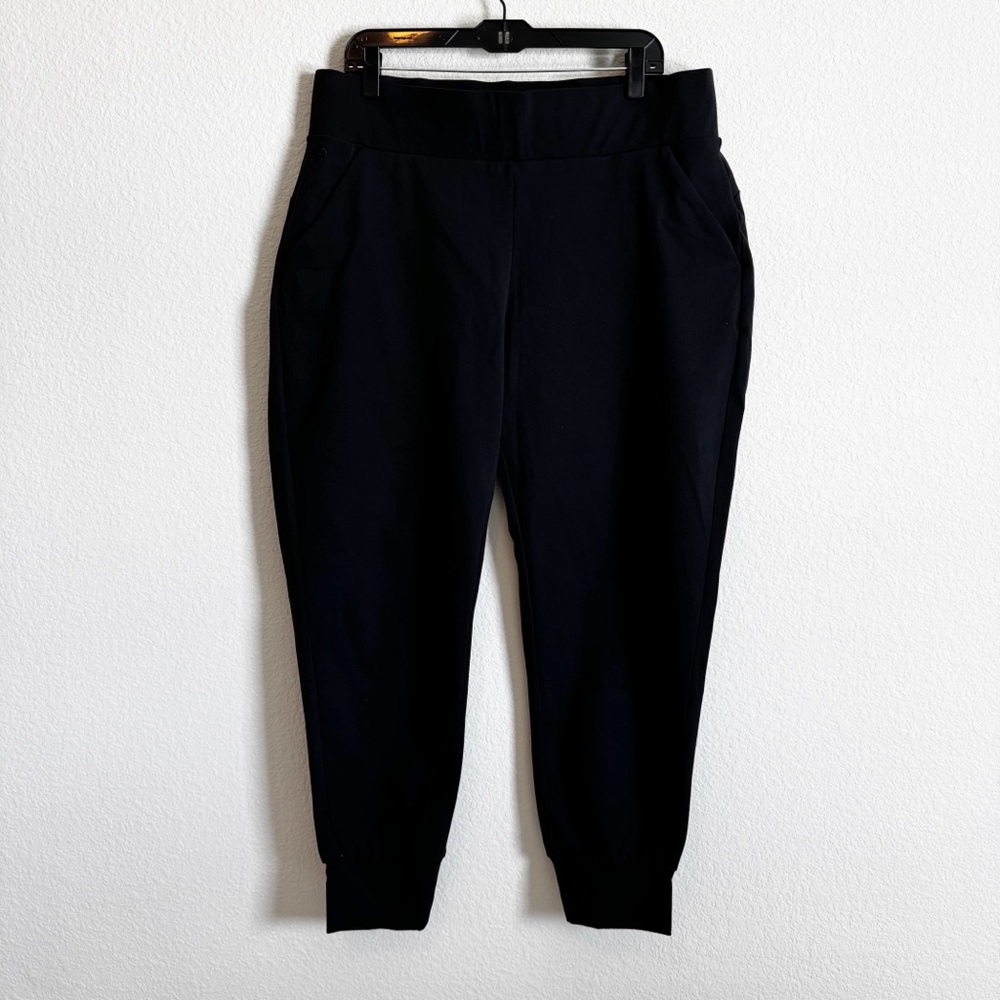 Public Rec Men's Black Nylon Comfy Pull On Jogger Pants Size 36 x 28
